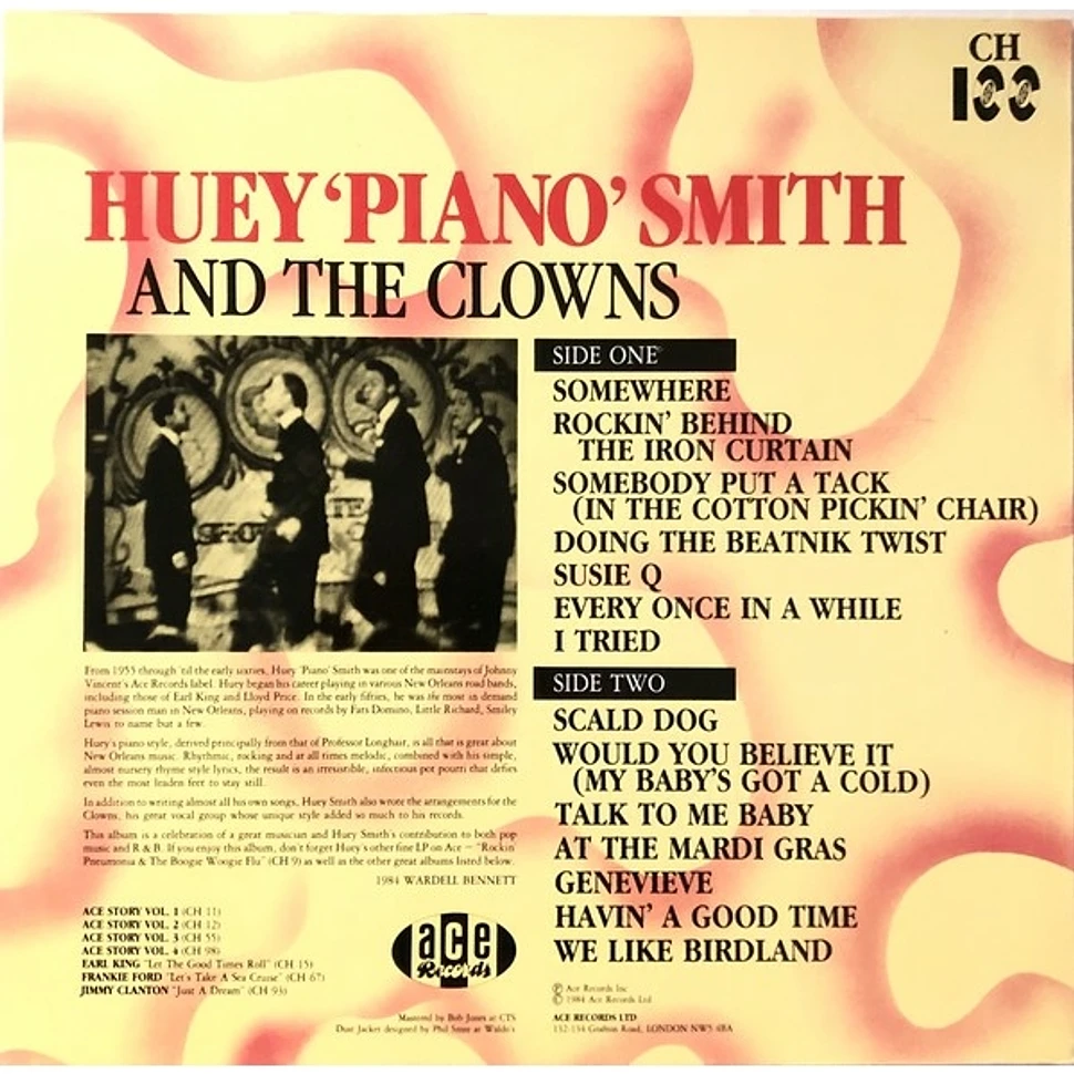 Huey "Piano" Smith & His Clowns - Somewhere There's Honey For The Grizzly Bear, Somewhere There's A Flower For The Bee