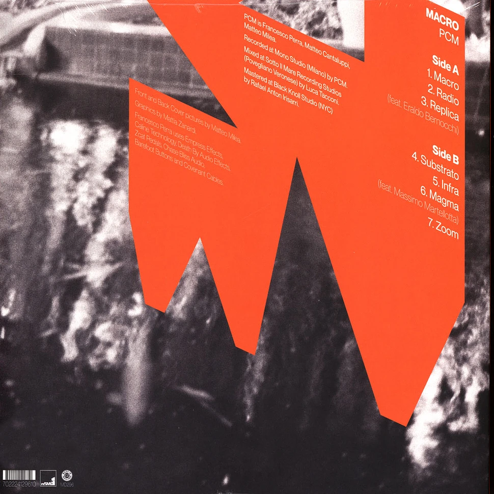 PCM (Pulse Code Modulation) - Macro Transparent Orange Vinyl Edition