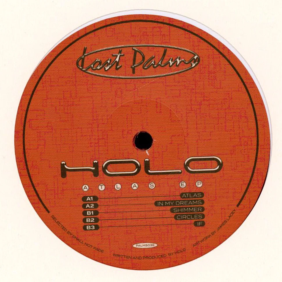 Holo - Atlas EP Red Marbled Vinyl Edition