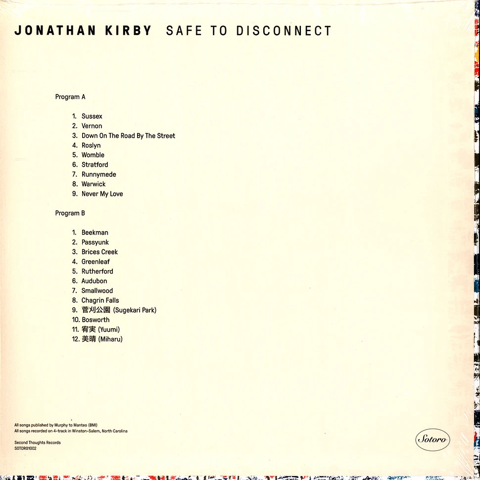Jonathan Kirby - Safe To Disconnect