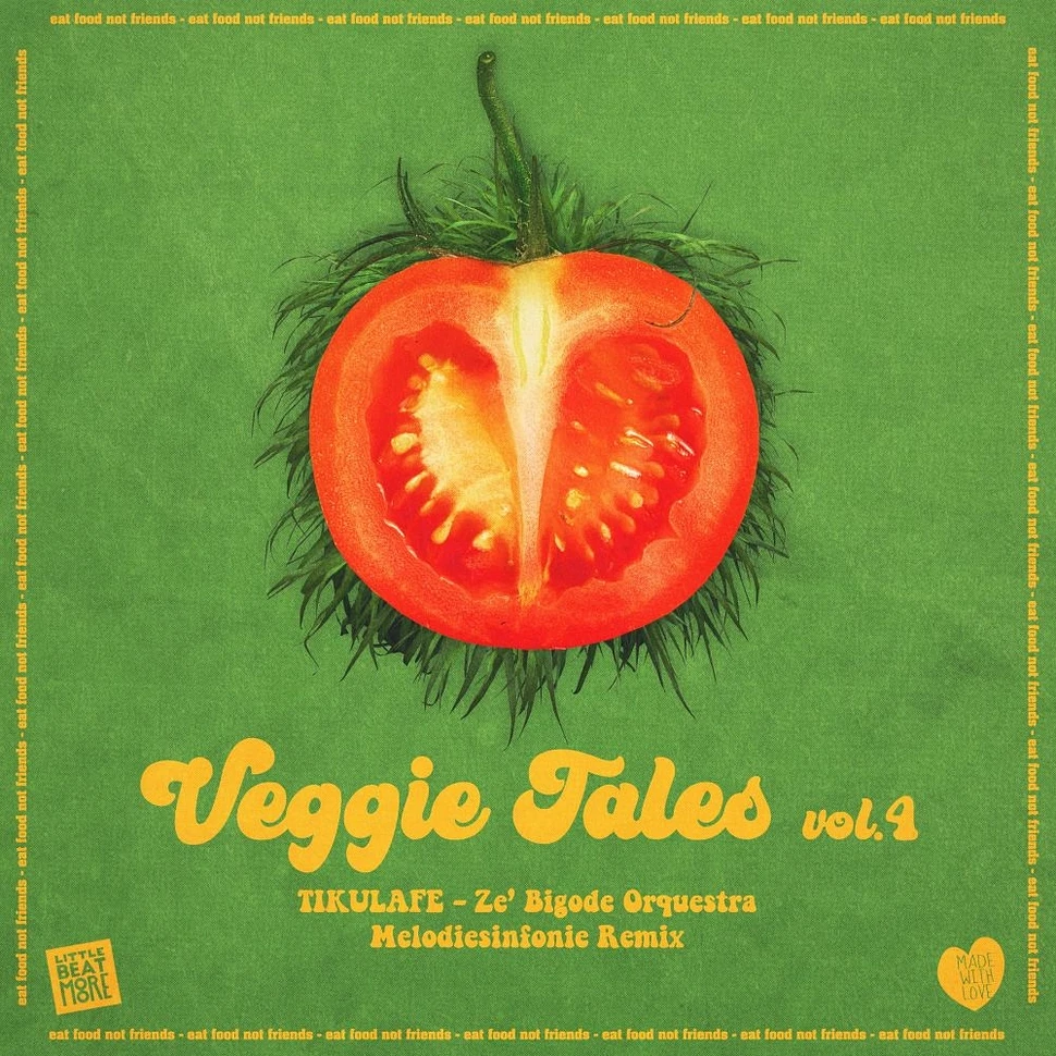 Ze Bigode Orquestra - Veggie Tales Volume 4 Black Vinyl Edition