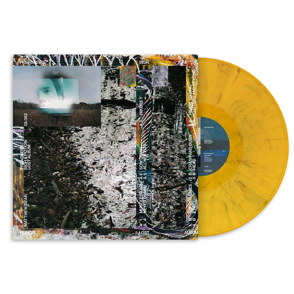 Matthew Dear - Preacher's Sigh & Potion: Lost Album Yellow & Black Marbled Vinyl Edition