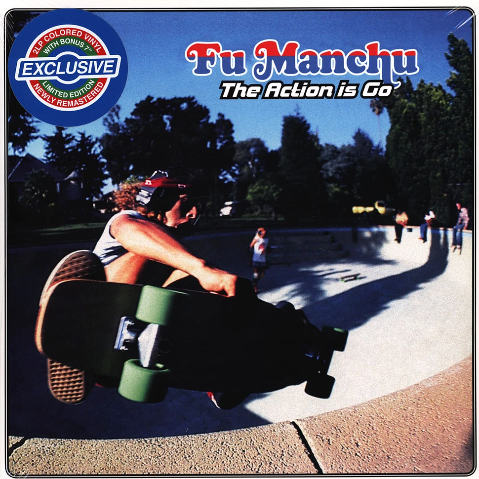 Fu Manchu - The Action Is Go! Green / Blue Vinyl Deluxe Edition