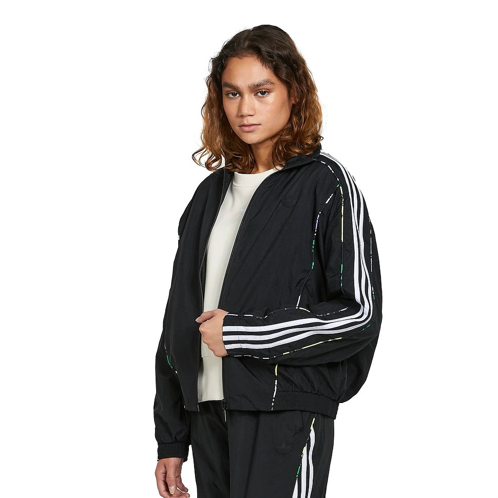 adidas - Floral Piping Woven Track Top