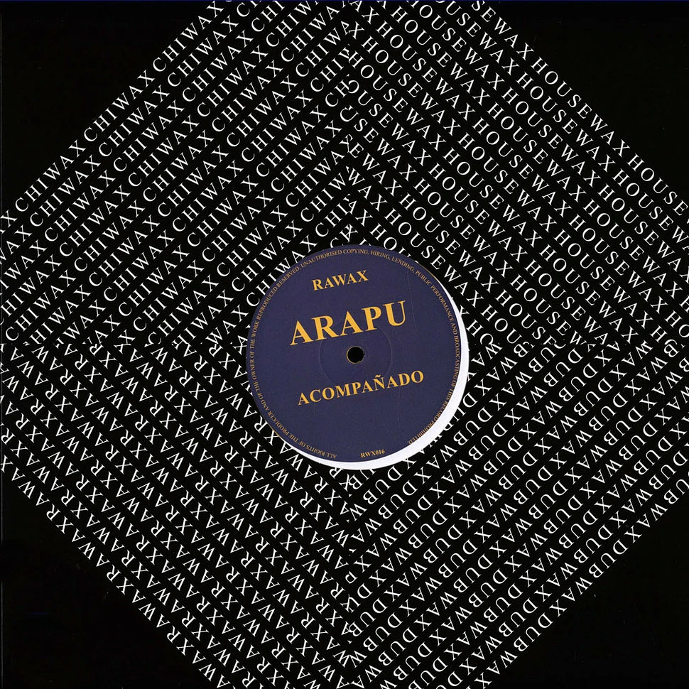 Arapu - Acompañado Black Vinyl Edition