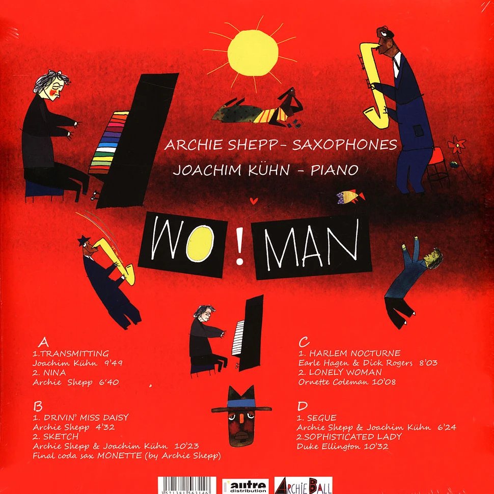 Archie Shepp / Joachim Kühn - Wo!Man