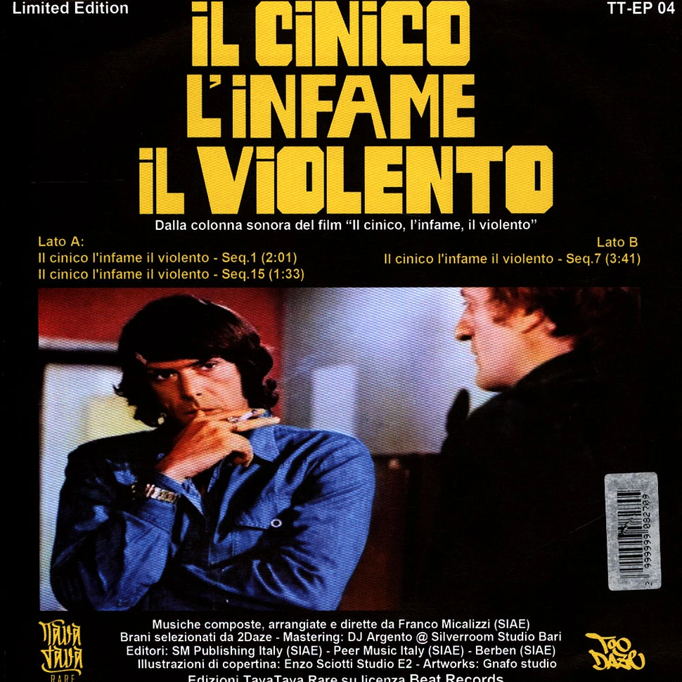 Franco Micalizzi - Il Cinico L'Infame Il Violento Standard Edition