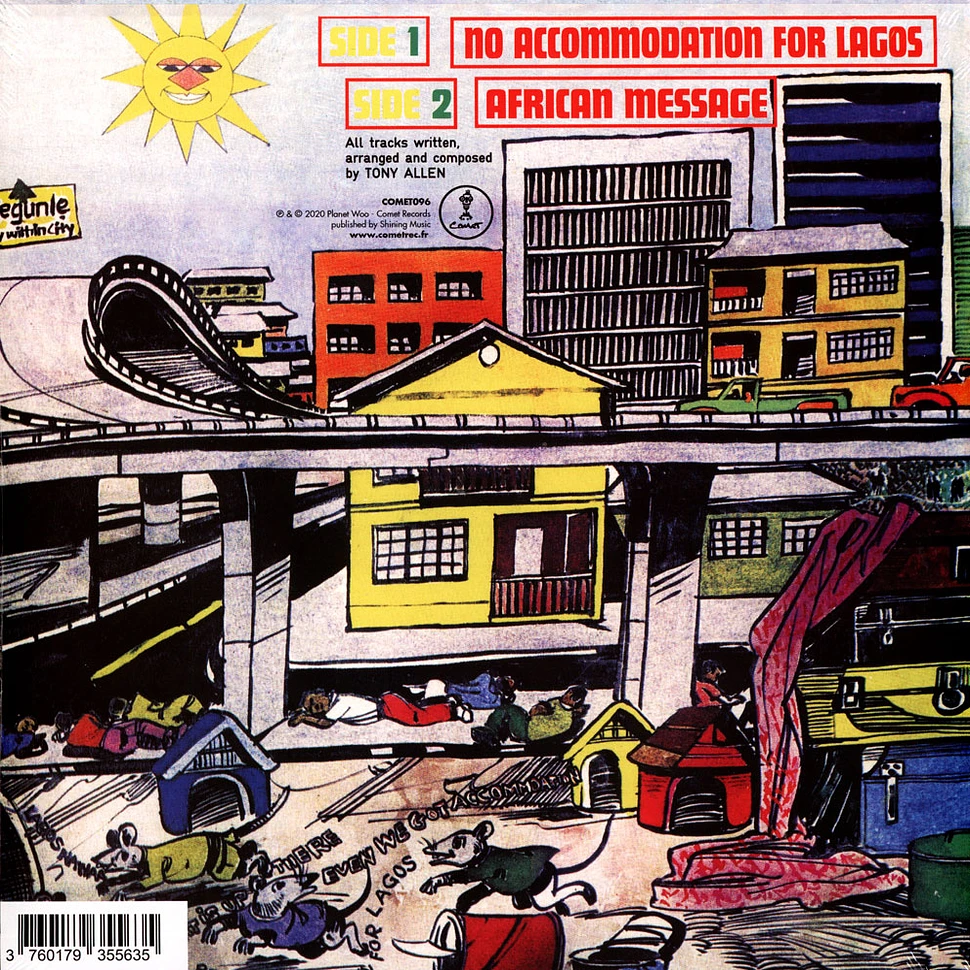 Tony Allen & Africa 70 - No Accomodation For Lagos