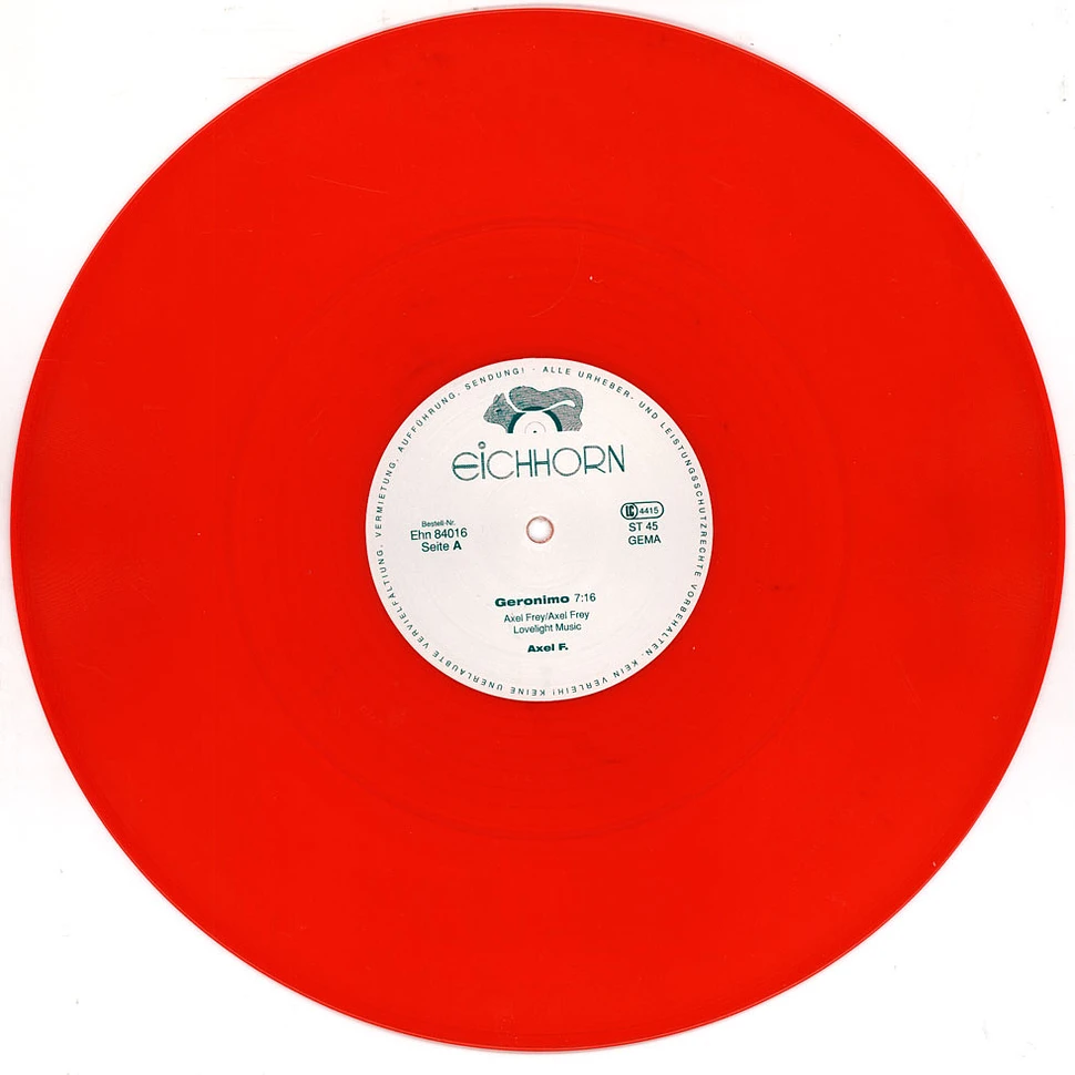 Axel F. - Geronimo Red Vinyl Edition