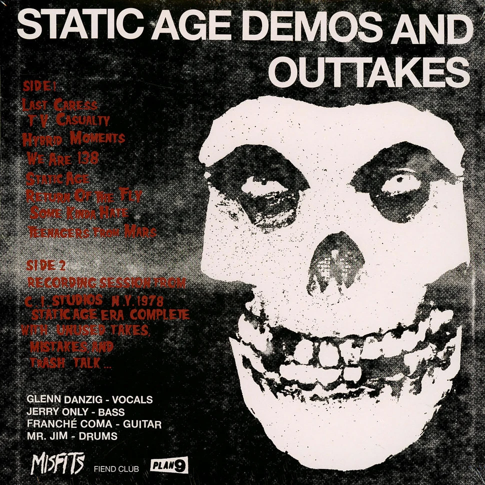 Misfits - Static Age Demos & Outtakes