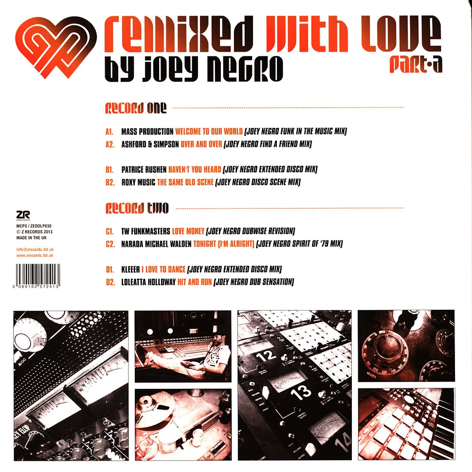 Joey Negro - Remixed With Love By Joey Negro (Part A)