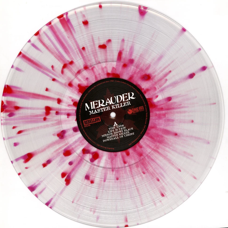 Merauder - Master Killer Clear / Red / Purple Splatter Vinyl Edition