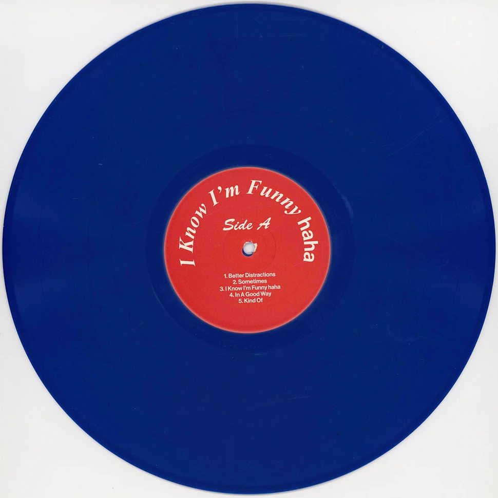 Faye Webster - I Know I'm Funny Haha Signed Blue Vinyl Edition