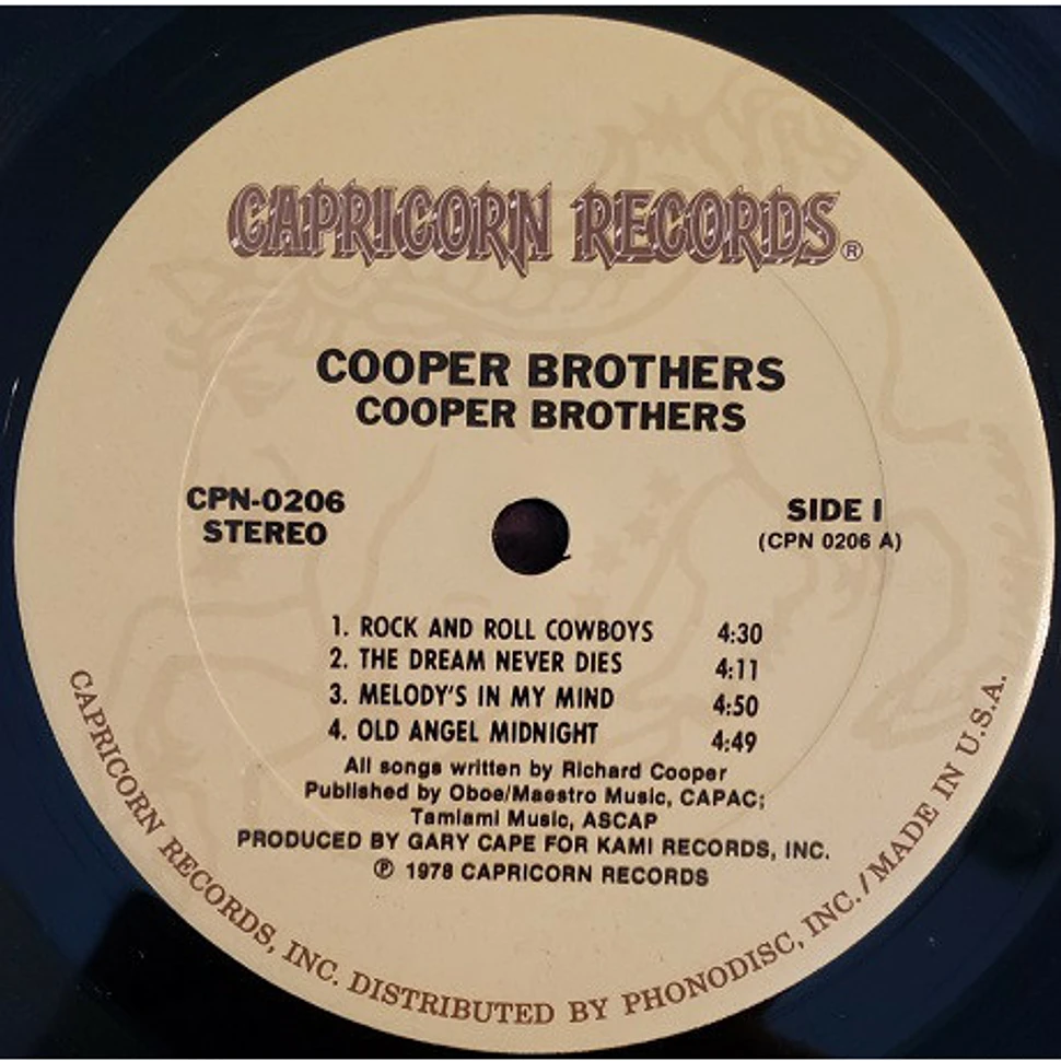 Cooper Brothers - Cooper Brothers