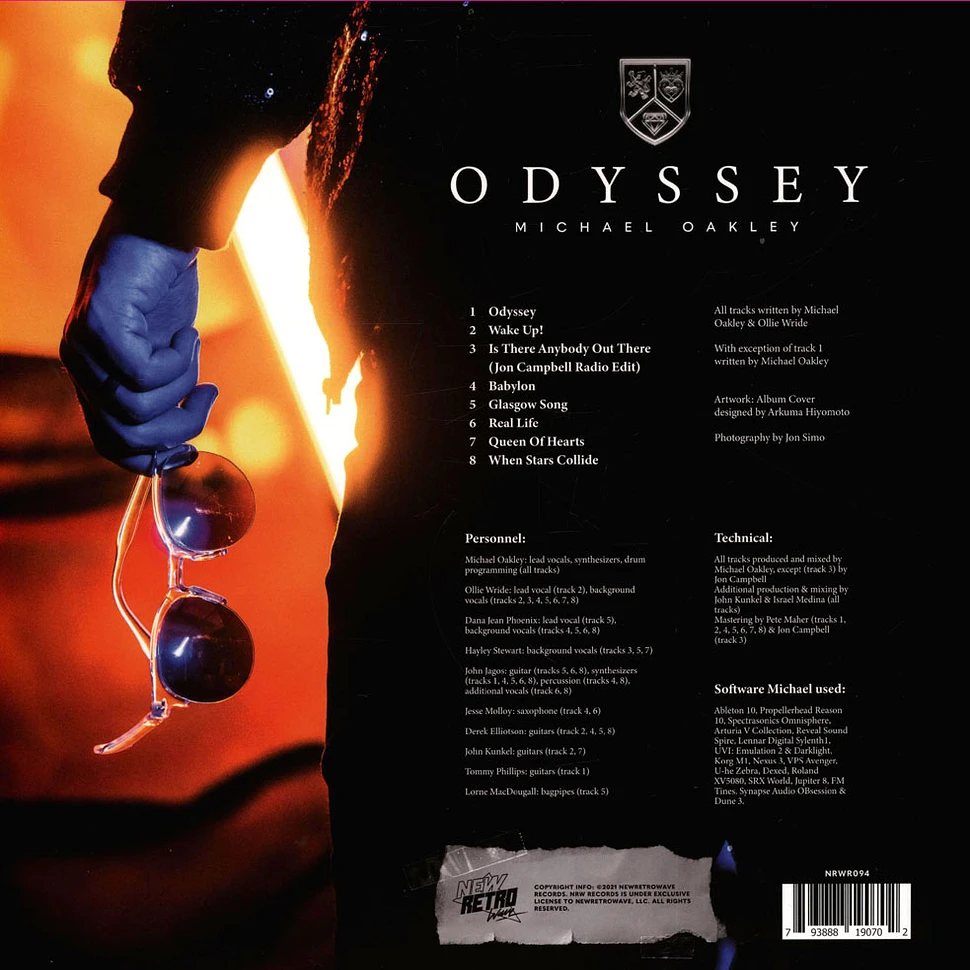 Michael Oakley - Odyssey Orange Vinyl Edition