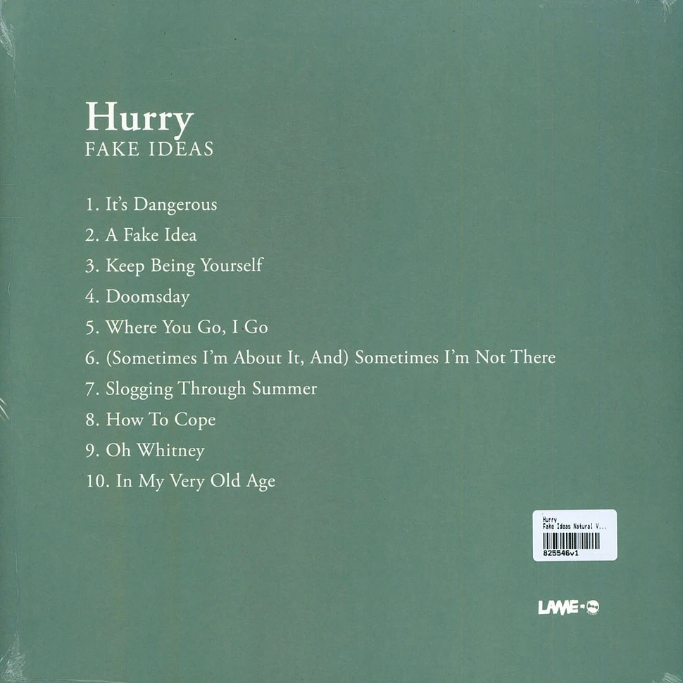 Hurry - Fake Ideas Natural Vinyl Edition
