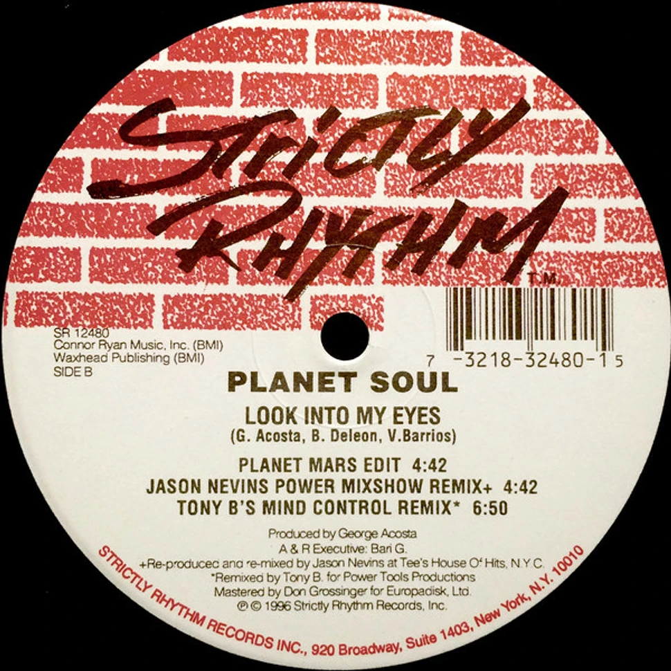 Planet Soul - Look Into My Eyes