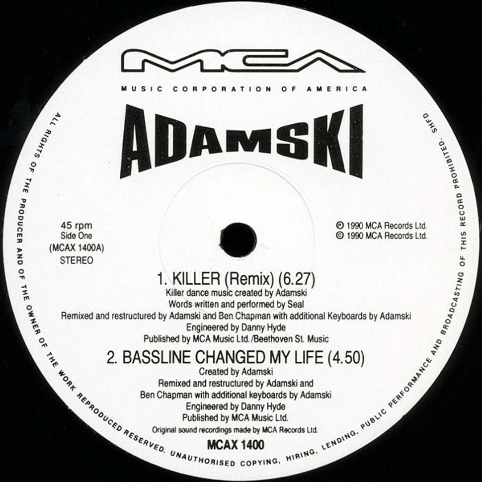 Adamski - Killeremix