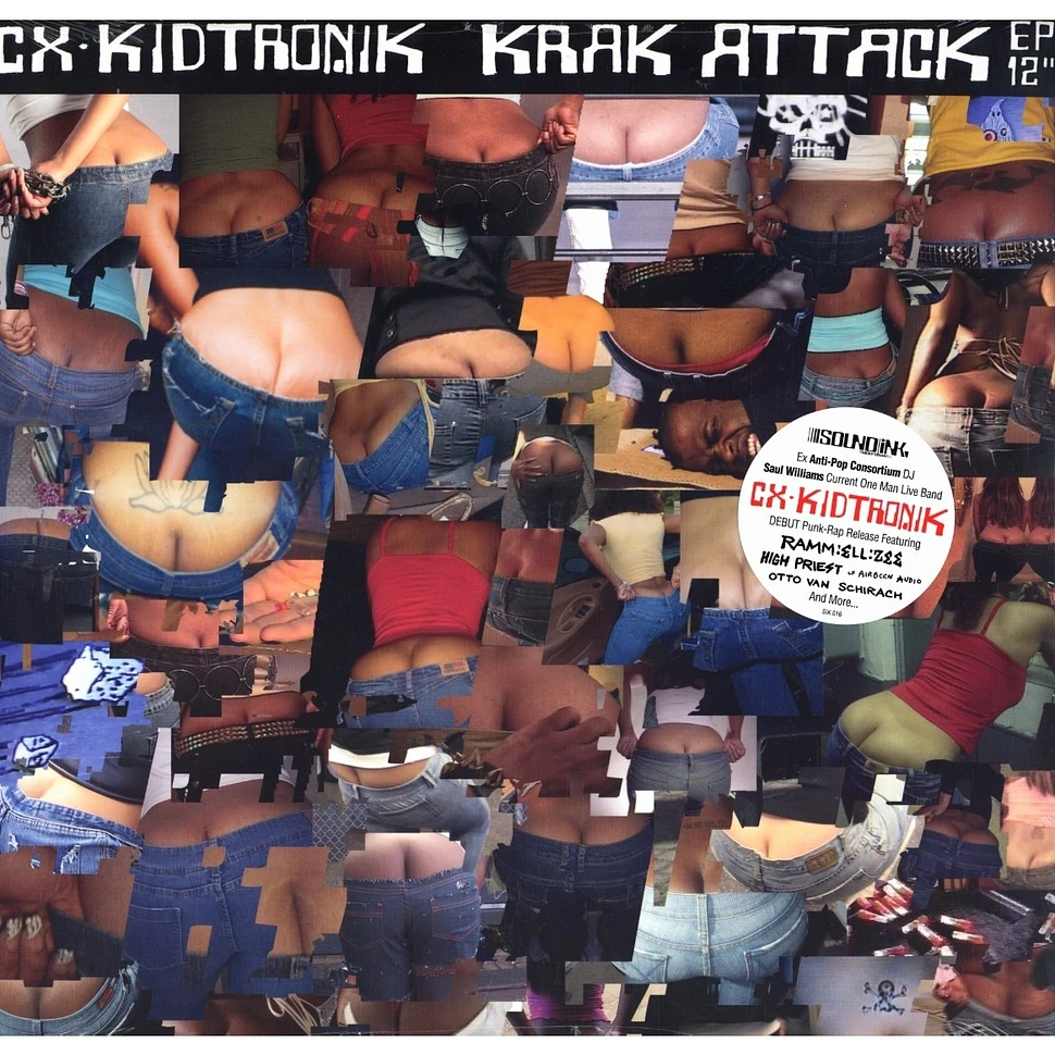 CX.Kidtronik of Antipop Consortium - Krak attack EP