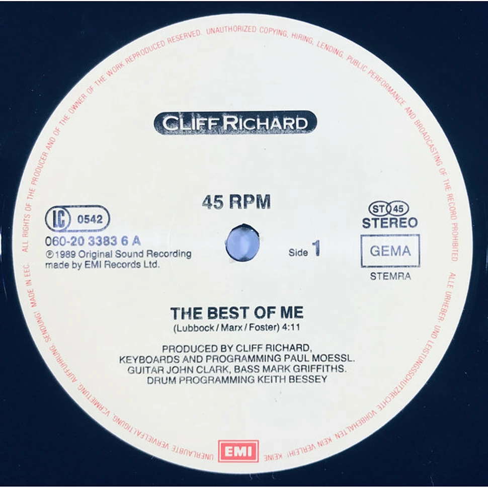 Cliff Richard - 100th Single