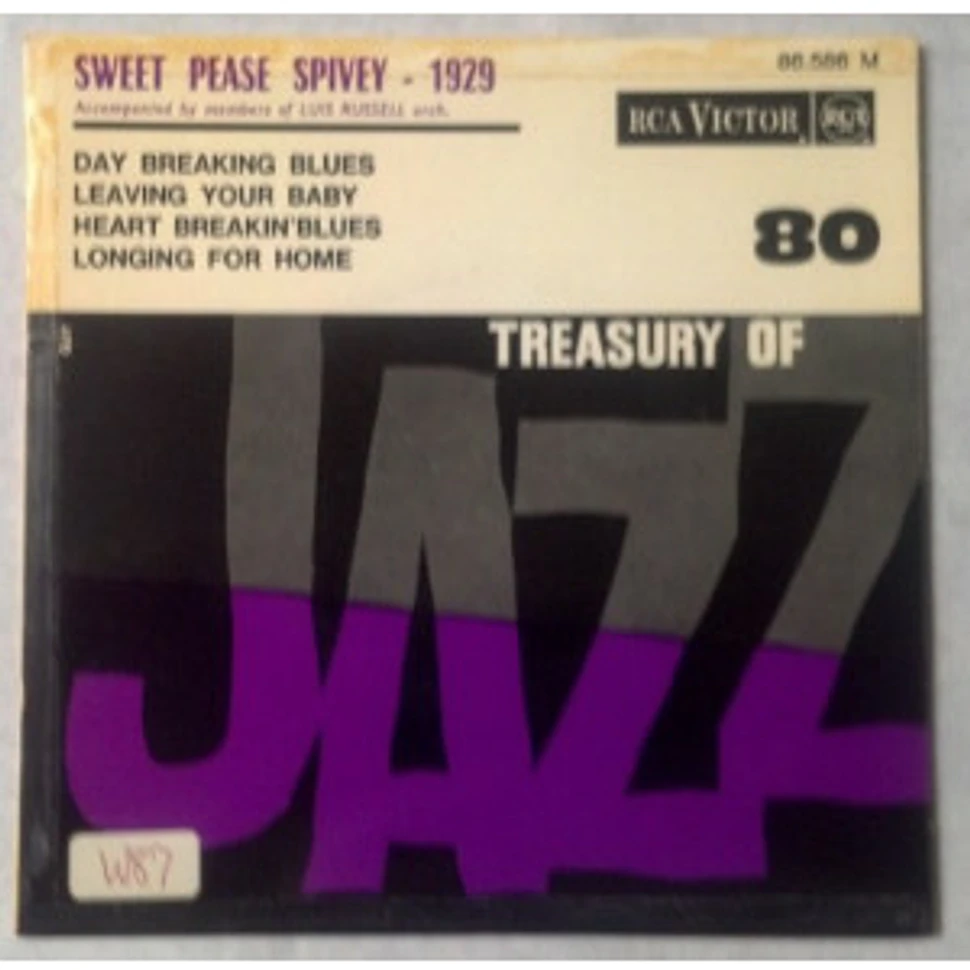 Sweet Pease Spivey - Treasury Of Jazz Vol. 80