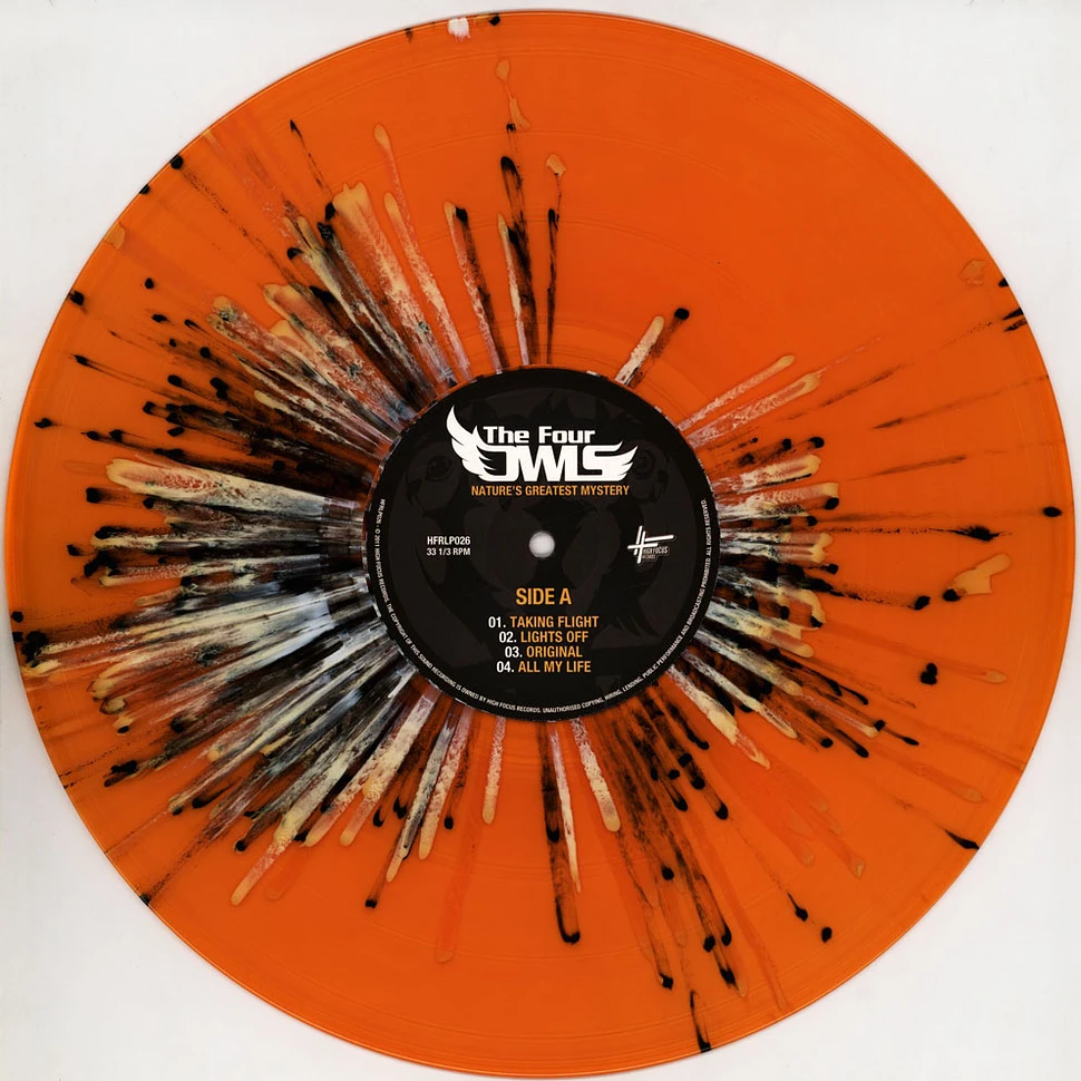 The Four Owls - Natures Greatest Mystery Orange Splatter Vinyl Edition