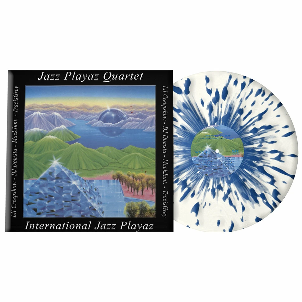 Jazz Playaz Quartet - International Jazz Playaz Clear w/ Blue Splatter Vinyl Edition