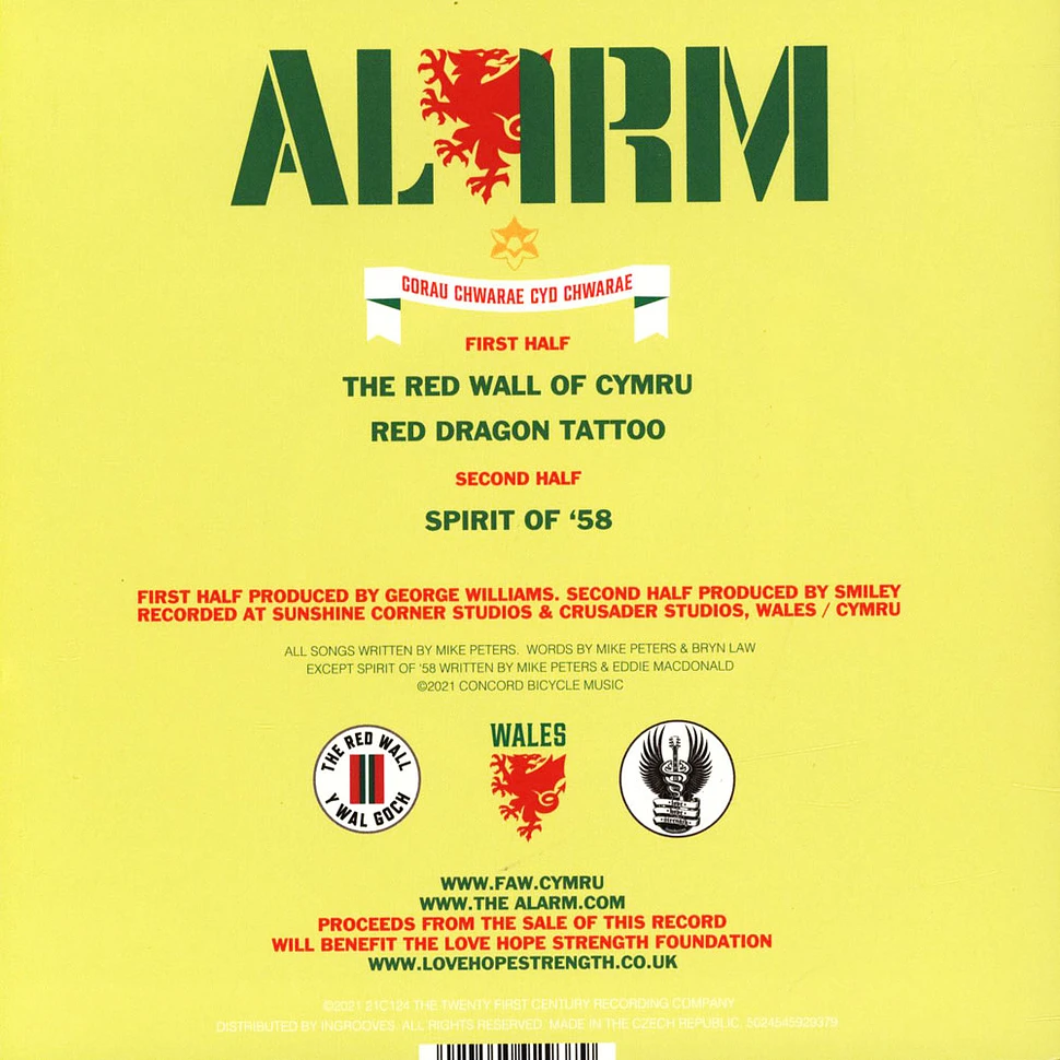 The Alarm - Spirit Of '58 Ep Record Store Day 2021 Edition