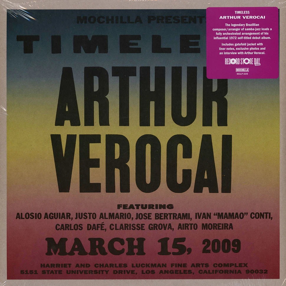 💿 Vinyl Collector's Guide: Arthur Verocai by Arthur Verocai (1972) As the  weather finely starts to heat up and the flowers begin to bloom,…