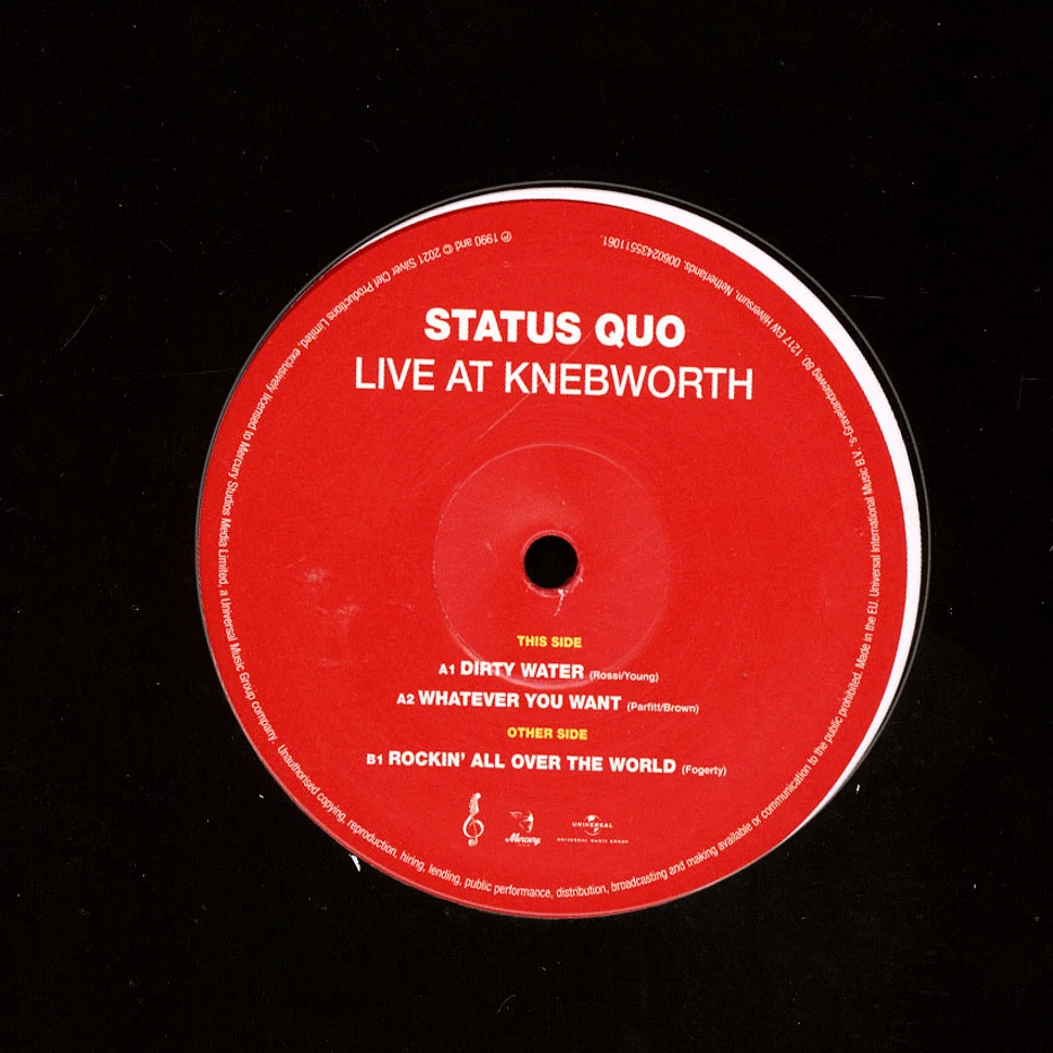 Status Quo - Live At Knebworth Record Store Day 2021 Edition