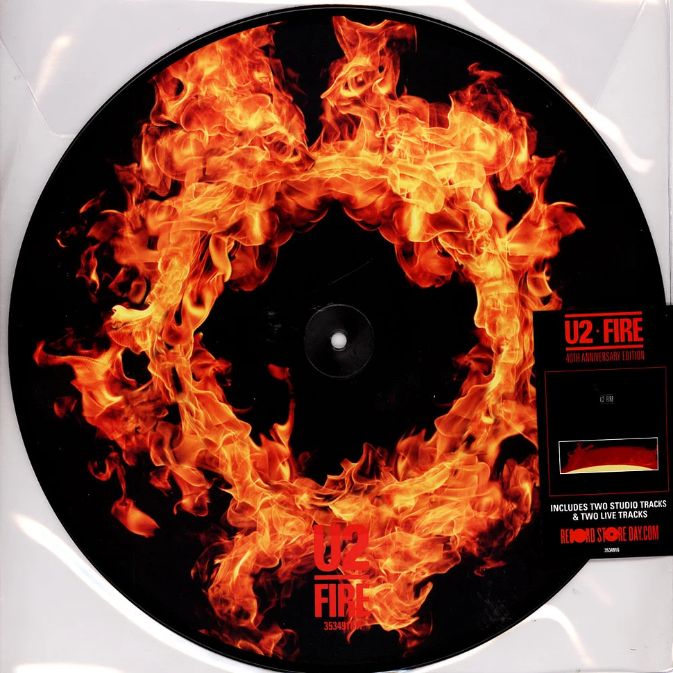 U2 - Fire 40th Anniversary Record Store Day 2021 Edition