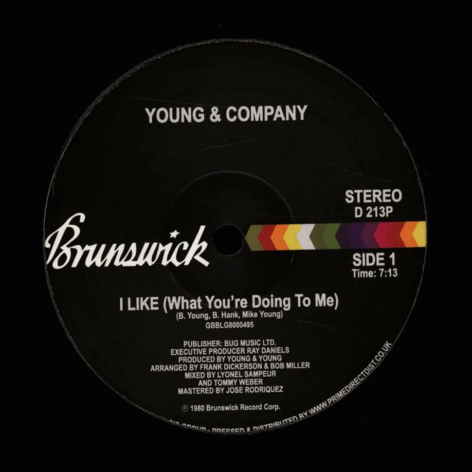 Young & Company - I Like (What You're Doing To Me) Record Store Day 2021 Edition