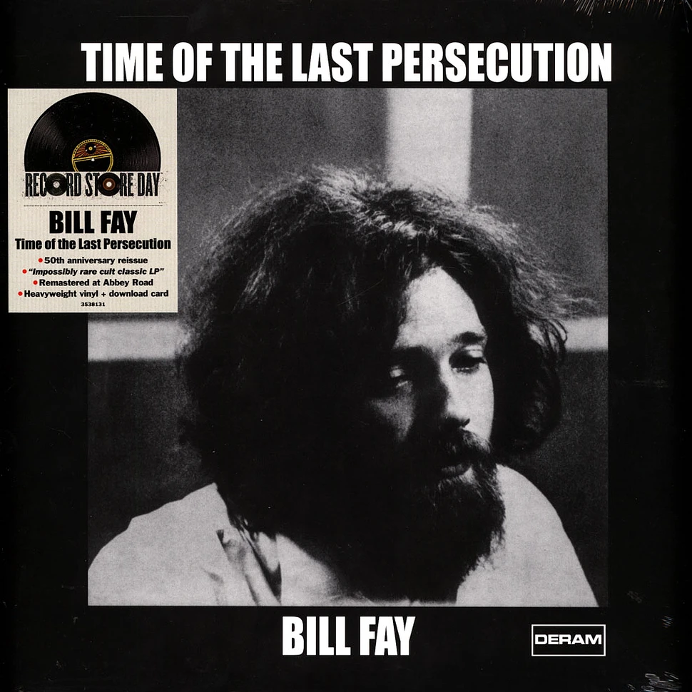 Bill Fay - Time Of The Last Persecution Record Store Day 2021 Edition