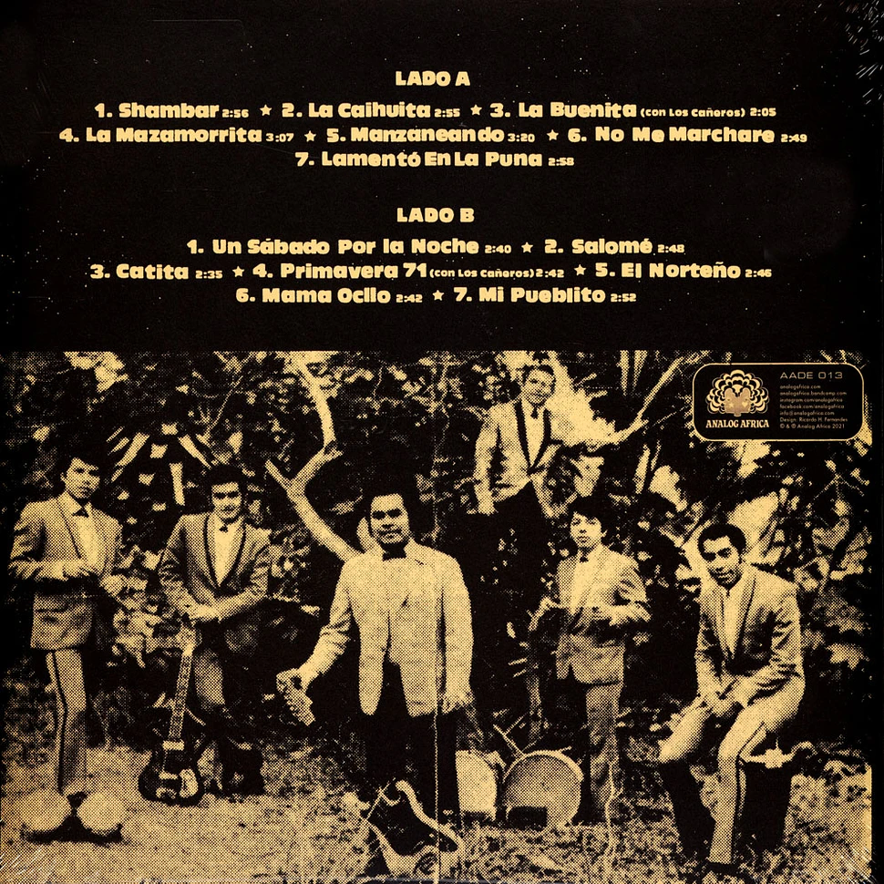 Manzanita Y Su Conjunto - Trujillo, Peru 1971 - 1974