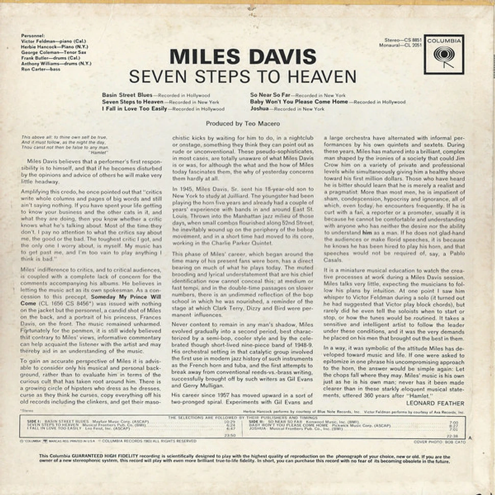 Miles Davis - Seven Steps To Heaven