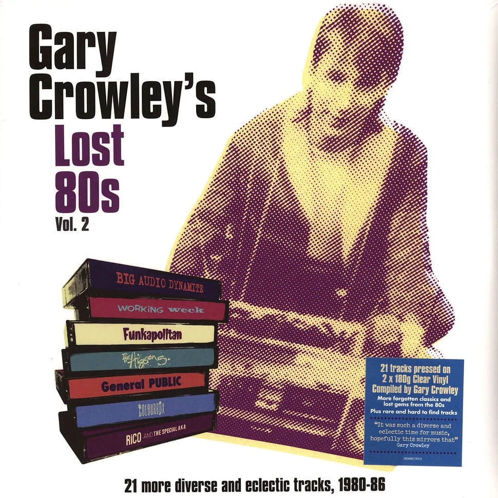 V.A. - Gary Crowley's Lost 80's Volume 2 Clear Vinyl Edition