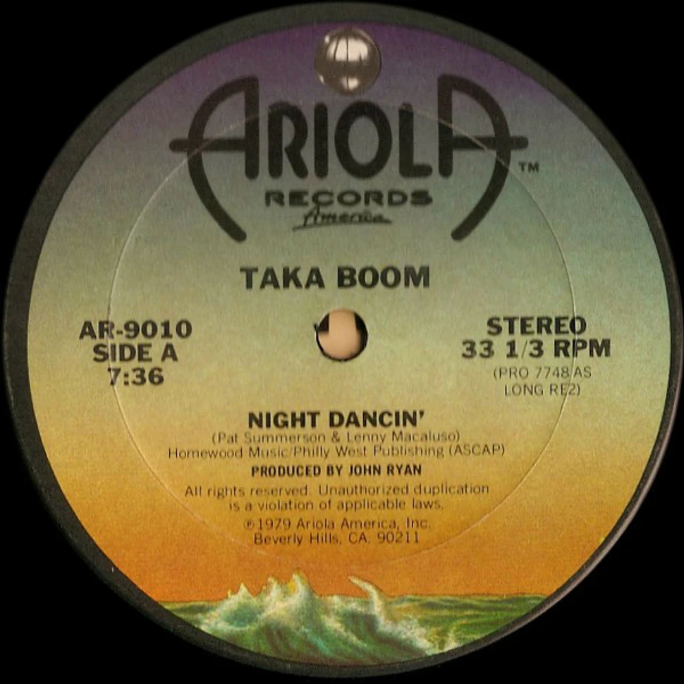 Taka Boom - Night Dancin'