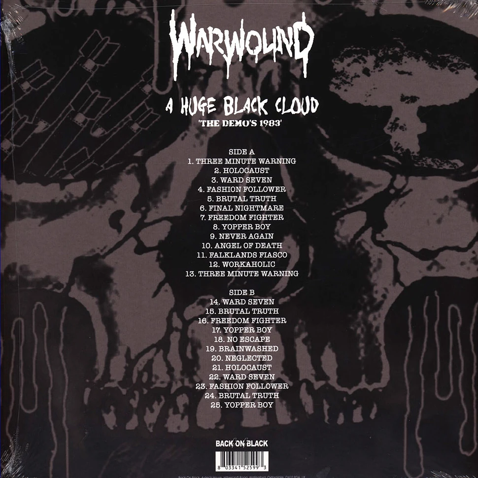 Warwound - A Huge Black Cloud Clear Vinyl Edition