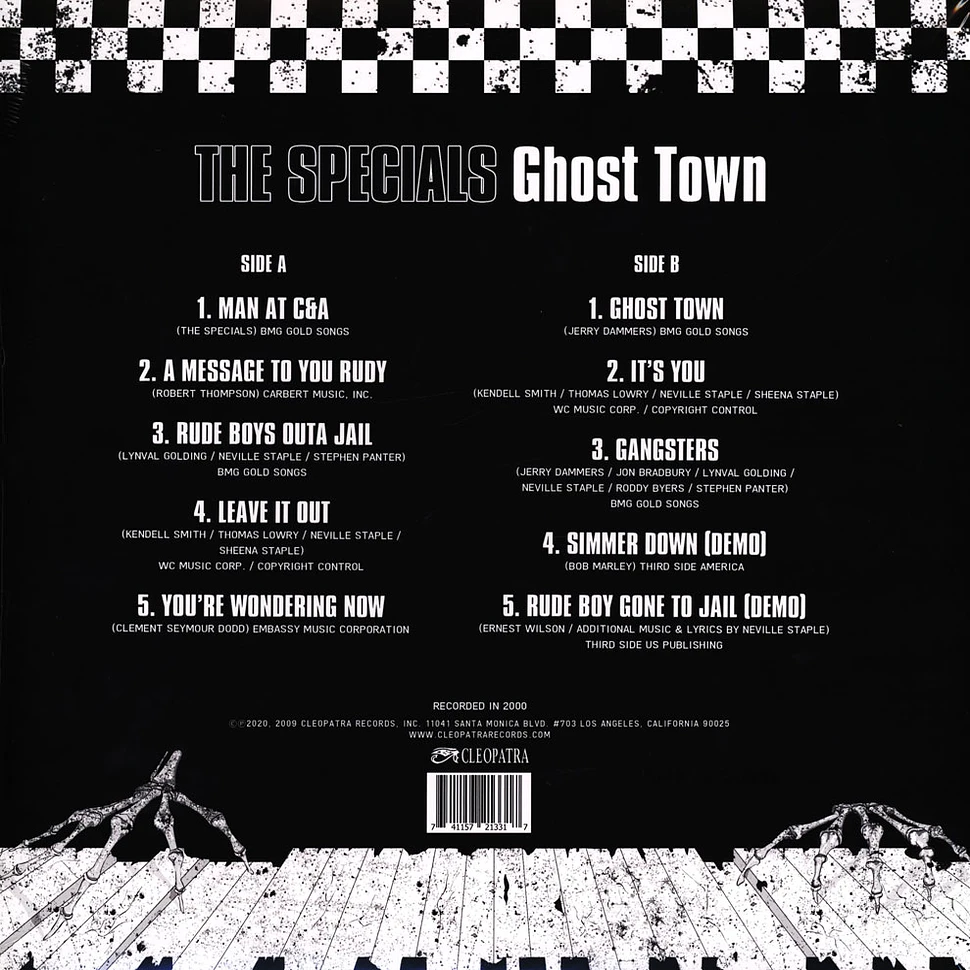 The Specials - Ghost Town Transculent Yellow Vinyl Edition