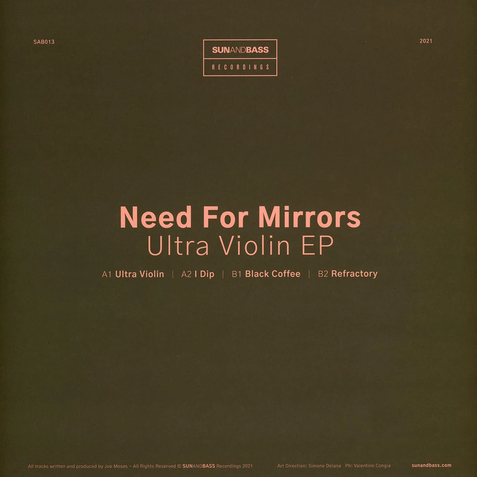 Need For Mirrors - Ultra Violin EP