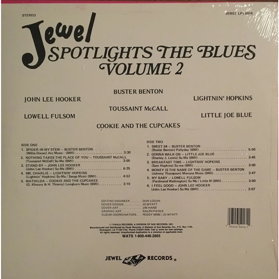 V.A. - Jewel Spotlights The Blues Volume 2