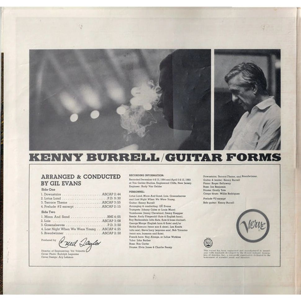 Kenny Burrell - Guitar Forms