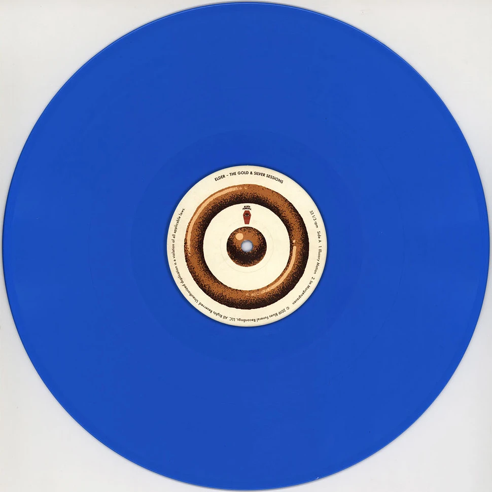 Elder - Ther Gold & Silver Sessions Blue Vinyl Edition