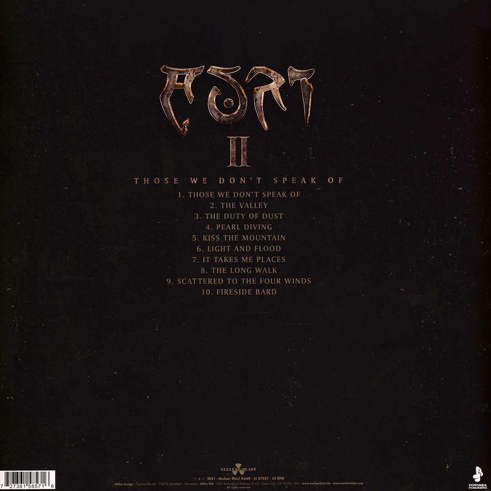 Auri - II - Those We Don't Speak Of Red Gold Vinyl Edition