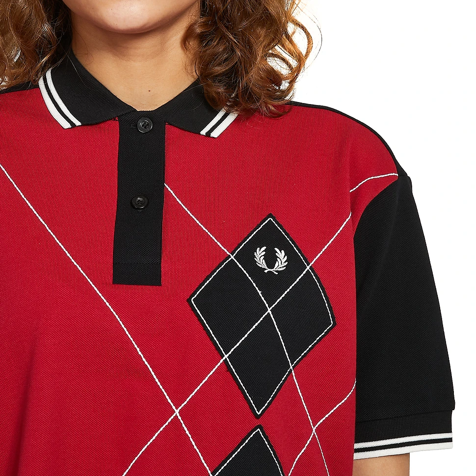 Fred Perry - Harlequin Applique Polo Shirt