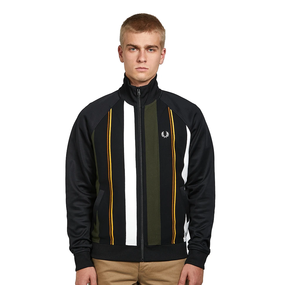 Fred Perry - Knitted Stripe Track Jacket