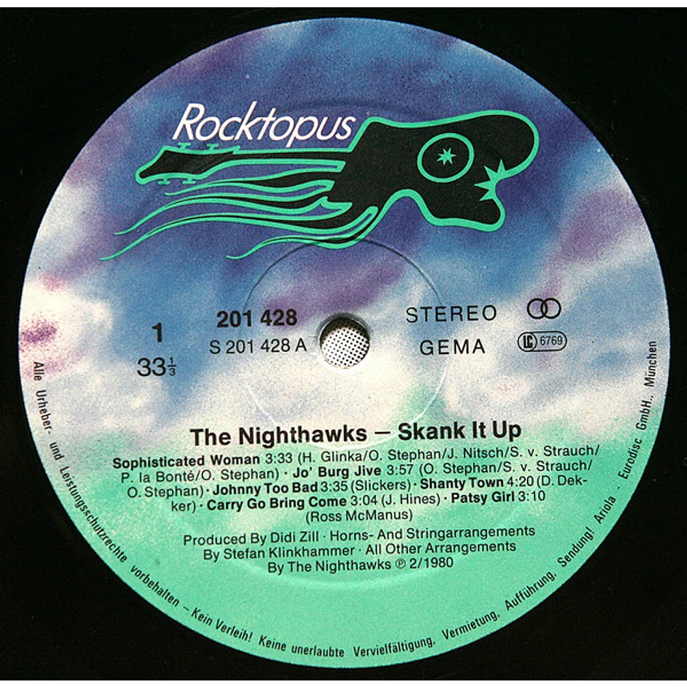 The Nighthawks - Skank It Up