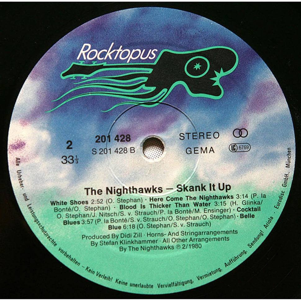 The Nighthawks - Skank It Up