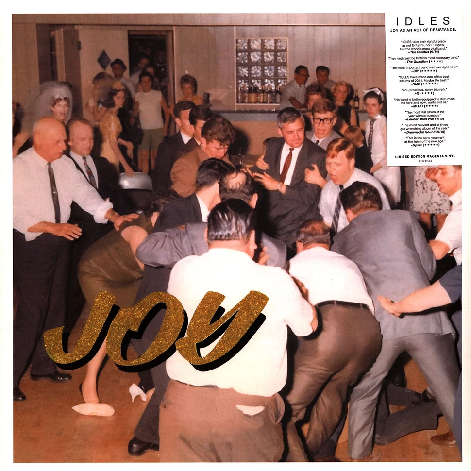 IDLES - Joy As An Act Of Resistance Magenta Vinyl Edition