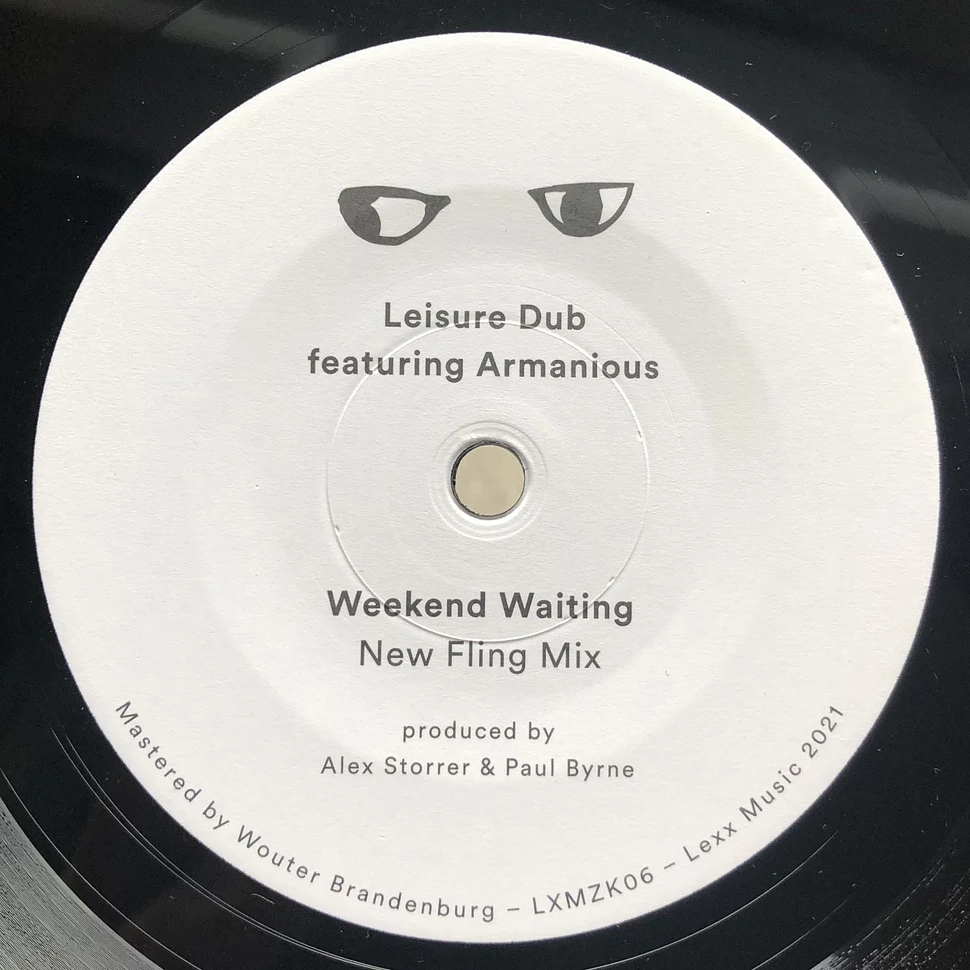 Leisure Dub Feat. Armanious - Weekend Waiting Colored Vinyl Edition